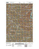 Roosevelt Creek West North Dakota Historical topographic map, 1:24000 scale, 7.5 X 7.5 Minute, Year 2011