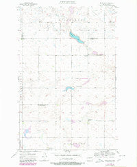 Roseglen North Dakota Historical topographic map, 1:24000 scale, 7.5 X 7.5 Minute, Year 1956