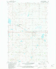 Ross North Dakota Historical topographic map, 1:24000 scale, 7.5 X 7.5 Minute, Year 1981