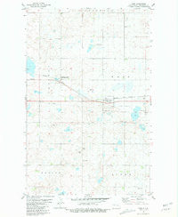 Ross North Dakota Historical topographic map, 1:24000 scale, 7.5 X 7.5 Minute, Year 1981