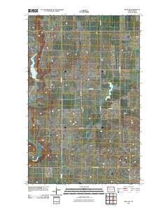 Ross NW North Dakota Historical topographic map, 1:24000 scale, 7.5 X 7.5 Minute, Year 2011