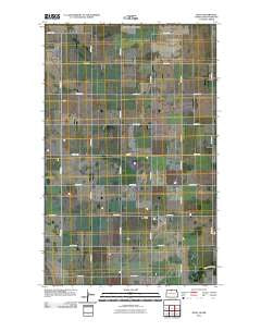 Roth North Dakota Historical topographic map, 1:24000 scale, 7.5 X 7.5 Minute, Year 2011