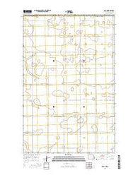 Roth North Dakota Current topographic map, 1:24000 scale, 7.5 X 7.5 Minute, Year 2014