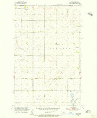 Roth North Dakota Historical topographic map, 1:24000 scale, 7.5 X 7.5 Minute, Year 1954