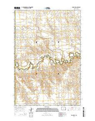 Round Top North Dakota Current topographic map, 1:24000 scale, 7.5 X 7.5 Minute, Year 2014