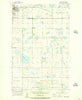 Rugby North Dakota Historical topographic map, 1:24000 scale, 7.5 X 7.5 Minute, Year 1955