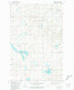 Rush Lake North Dakota Historical topographic map, 1:24000 scale, 7.5 X 7.5 Minute, Year 1980