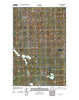 Rush Lake North Dakota Historical topographic map, 1:24000 scale, 7.5 X 7.5 Minute, Year 2011