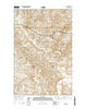 Ruso North Dakota Current topographic map, 1:24000 scale, 7.5 X 7.5 Minute, Year 2014