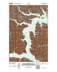 Saddle Butte SW North Dakota Historical topographic map, 1:24000 scale, 7.5 X 7.5 Minute, Year 2011