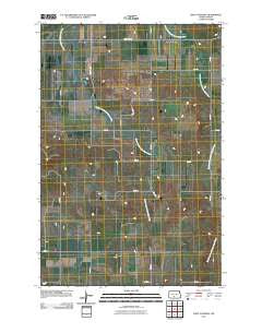 Saint Anthony North Dakota Historical topographic map, 1:24000 scale, 7.5 X 7.5 Minute, Year 2011