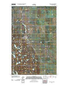 Saint John North Dakota Historical topographic map, 1:24000 scale, 7.5 X 7.5 Minute, Year 2011