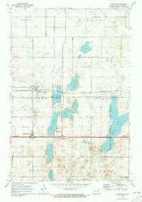 Sanborn North Dakota Historical topographic map, 1:24000 scale, 7.5 X 7.5 Minute, Year 1970