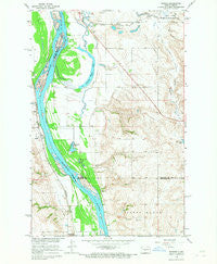 Sanger North Dakota Historical topographic map, 1:24000 scale, 7.5 X 7.5 Minute, Year 1966