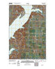 Sanish North Dakota Historical topographic map, 1:24000 scale, 7.5 X 7.5 Minute, Year 2011