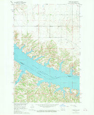 Sanish SE North Dakota Historical topographic map, 1:24000 scale, 7.5 X 7.5 Minute, Year 1967