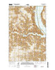 Sanish SW North Dakota Current topographic map, 1:24000 scale, 7.5 X 7.5 Minute, Year 2014