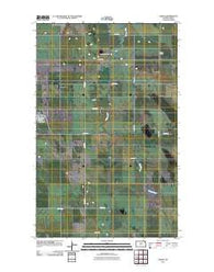 Sarles North Dakota Historical topographic map, 1:24000 scale, 7.5 X 7.5 Minute, Year 2011