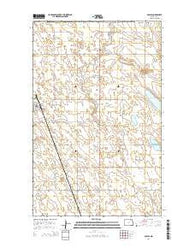 Sarles North Dakota Current topographic map, 1:24000 scale, 7.5 X 7.5 Minute, Year 2014