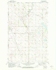 Sarles North Dakota Historical topographic map, 1:24000 scale, 7.5 X 7.5 Minute, Year 1970