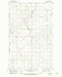 Sarles North Dakota Historical topographic map, 1:24000 scale, 7.5 X 7.5 Minute, Year 1970