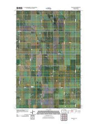 Sarles SE North Dakota Historical topographic map, 1:24000 scale, 7.5 X 7.5 Minute, Year 2011