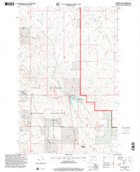 Sather Lake North Dakota Historical topographic map, 1:24000 scale, 7.5 X 7.5 Minute, Year 1997