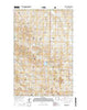 Sather Lake North Dakota Current topographic map, 1:24000 scale, 7.5 X 7.5 Minute, Year 2014