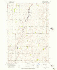 Savo NW South Dakota Historical topographic map, 1:24000 scale, 7.5 X 7.5 Minute, Year 1956