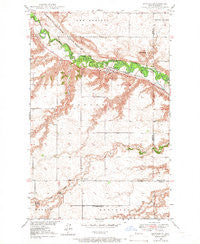 Sawyer North Dakota Historical topographic map, 1:24000 scale, 7.5 X 7.5 Minute, Year 1948