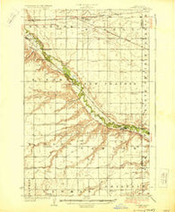 Sawyer North Dakota Historical topographic map, 1:62500 scale, 15 X 15 Minute, Year 1929