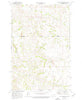 Scairt Woman Draw North Dakota Historical topographic map, 1:24000 scale, 7.5 X 7.5 Minute, Year 1974