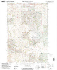 Scairt Woman Draw North Dakota Historical topographic map, 1:24000 scale, 7.5 X 7.5 Minute, Year 1997
