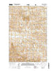 Schafer SE North Dakota Current topographic map, 1:24000 scale, 7.5 X 7.5 Minute, Year 2014