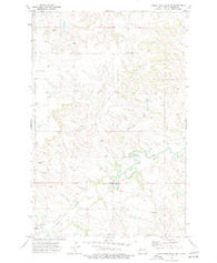 Schaffner Creek NE North Dakota Historical topographic map, 1:24000 scale, 7.5 X 7.5 Minute, Year 1973