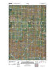 Schaffner Creek North Dakota Historical topographic map, 1:24000 scale, 7.5 X 7.5 Minute, Year 2011