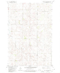 Schell Buttes NW North Dakota Historical topographic map, 1:24000 scale, 7.5 X 7.5 Minute, Year 1979
