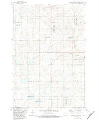 Schlecht-Weixel Dam North Dakota Historical topographic map, 1:24000 scale, 7.5 X 7.5 Minute, Year 1982
