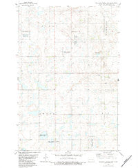 Schlecht-Weixel Dam North Dakota Historical topographic map, 1:24000 scale, 7.5 X 7.5 Minute, Year 1982