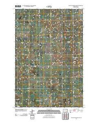 Schlecht-Weixel Dam North Dakota Historical topographic map, 1:24000 scale, 7.5 X 7.5 Minute, Year 2011