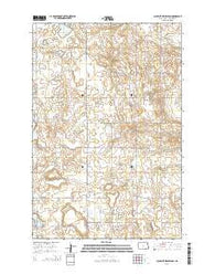 Schlecht-Weixel Dam North Dakota Current topographic map, 1:24000 scale, 7.5 X 7.5 Minute, Year 2014