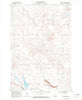 Scranton NE North Dakota Historical topographic map, 1:24000 scale, 7.5 X 7.5 Minute, Year 1969