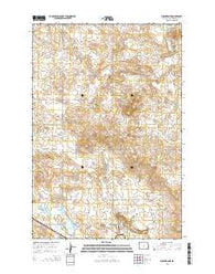 Scranton NE North Dakota Current topographic map, 1:24000 scale, 7.5 X 7.5 Minute, Year 2014