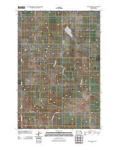 Scranton SW North Dakota Historical topographic map, 1:24000 scale, 7.5 X 7.5 Minute, Year 2011