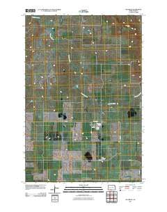 Selfridge North Dakota Historical topographic map, 1:24000 scale, 7.5 X 7.5 Minute, Year 2011