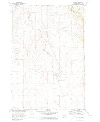Selfridge North Dakota Historical topographic map, 1:24000 scale, 7.5 X 7.5 Minute, Year 1971