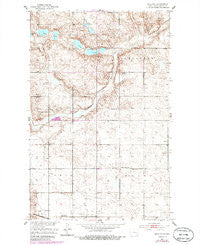 Selz NW North Dakota Historical topographic map, 1:24000 scale, 7.5 X 7.5 Minute, Year 1951