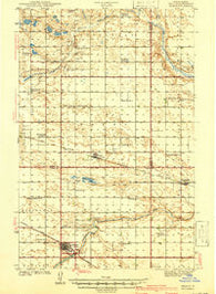 Selz North Dakota Historical topographic map, 1:62500 scale, 15 X 15 Minute, Year 1941