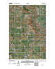 Selz NE North Dakota Historical topographic map, 1:24000 scale, 7.5 X 7.5 Minute, Year 2011