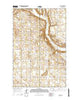 Selz NE North Dakota Current topographic map, 1:24000 scale, 7.5 X 7.5 Minute, Year 2014